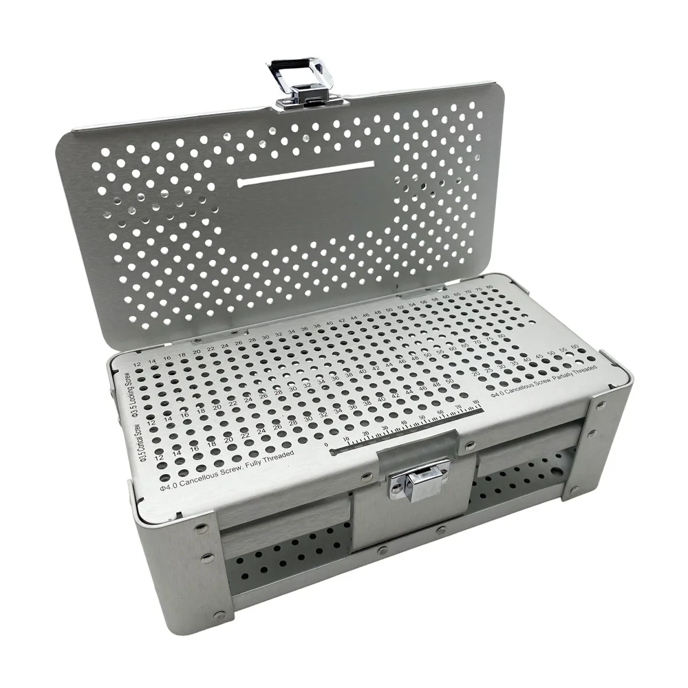 1PCS Bone Screws Box 3.5/4.0mm Bone Screws Case Rack Veterinary Orthopedics Instruments
1PCS Bone Screws Box 3.5/4.0mm Bone Screws Case Rack Veterinary Orthopedics Instruments