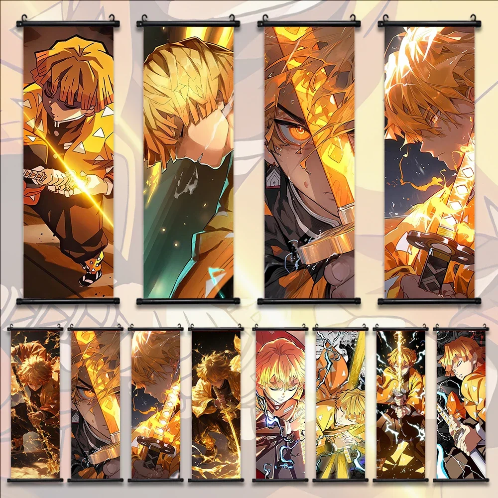 HD Demon Slayer Zenitsu Agatsuma Scroll Wall Hanging Art Home Decor Kid Gifts Bedroom Living Room Decoration Canvas Prints Anime
HD Demon Slayer Zenitsu Agatsuma Scroll Wall Hanging Art Home Decor Kid Gifts Bedroom Living Room Decoration Canvas Prints Anime