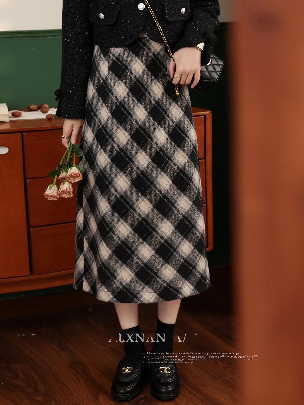 Юбка в клетку South Deer Vintage, женская, весна-осень, новая, повседневная, прямая, средней длины, для офиса, 8-24 года
Юбка в клетку South Deer Vintage, женская, весна-осень, новая, повседневная, прямая, средней длины, для офиса, 8-24 года