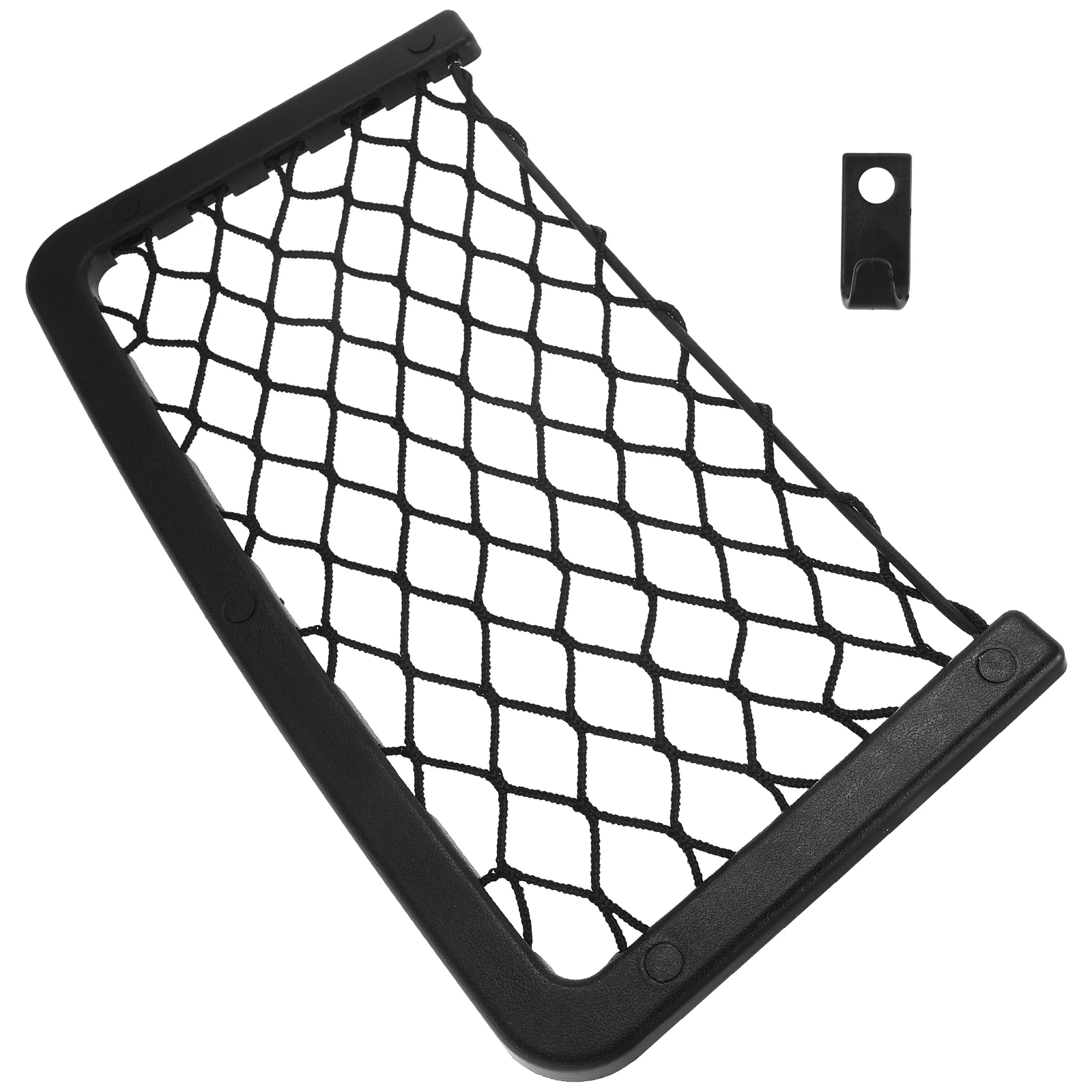 Car Storage Net 36x18cm Abs Plastic Cargo Organizer Mesh Bag with Hook for Rv Trunk Car Seat Boat Storage Solutions
Car Storage Net 36x18cm Abs Plastic Cargo Organizer Mesh Bag with Hook for Rv Trunk Car Seat Boat Storage Solutions
