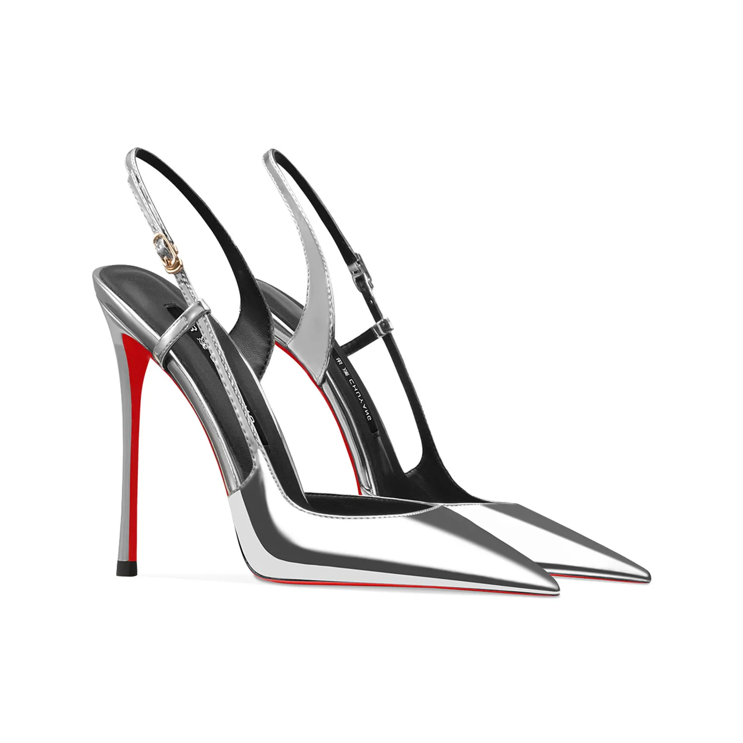 Summer new women's one-piece buckle sandals with exquisite temperament, pointed and slim heels, fashionable women's high heels
Summer new women's one-piece buckle sandals with exquisite temperament, pointed and slim heels, fashionable women's high heels