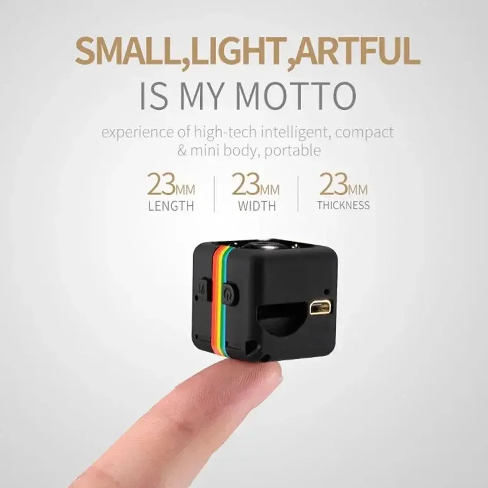 Original SQ11 Mini Camera 1080p HD Micro Camera 30 frame Action Video Camera Sports DV Outdoor Gopro Night Vision Camcorder
Original SQ11 Mini Camera 1080p HD Micro Camera 30 frame Action Video Camera Sports DV Outdoor Gopro Night Vision Camcorder