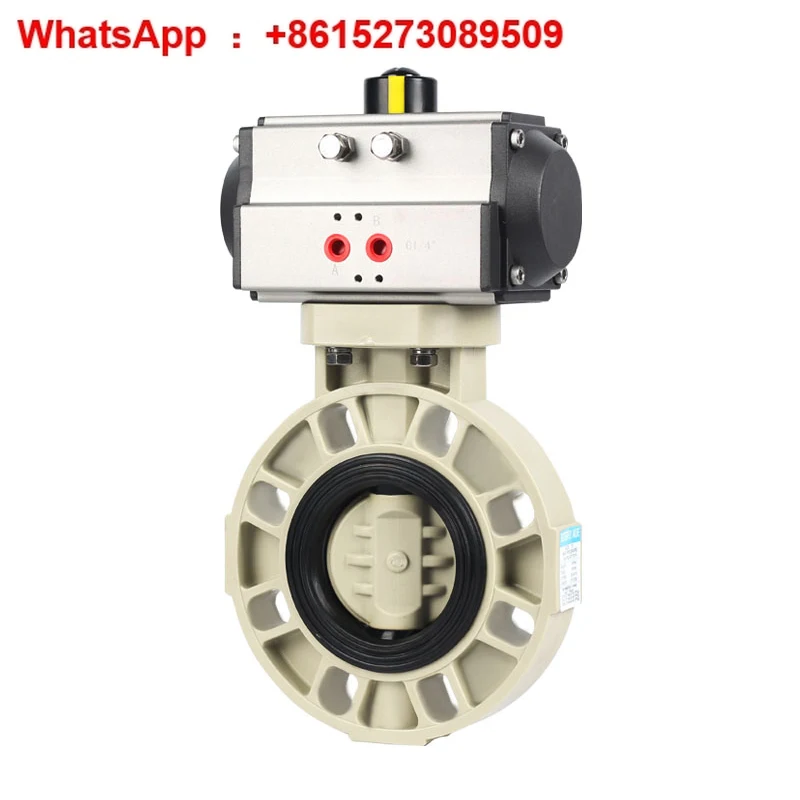 PPH pneumatic butterfly valve PP pneumatic acid alkali butterfly valve D671X pneumatic plastic butterfly valve
PPH pneumatic butterfly valve PP pneumatic acid alkali butterfly valve D671X pneumatic plastic butterfly valve