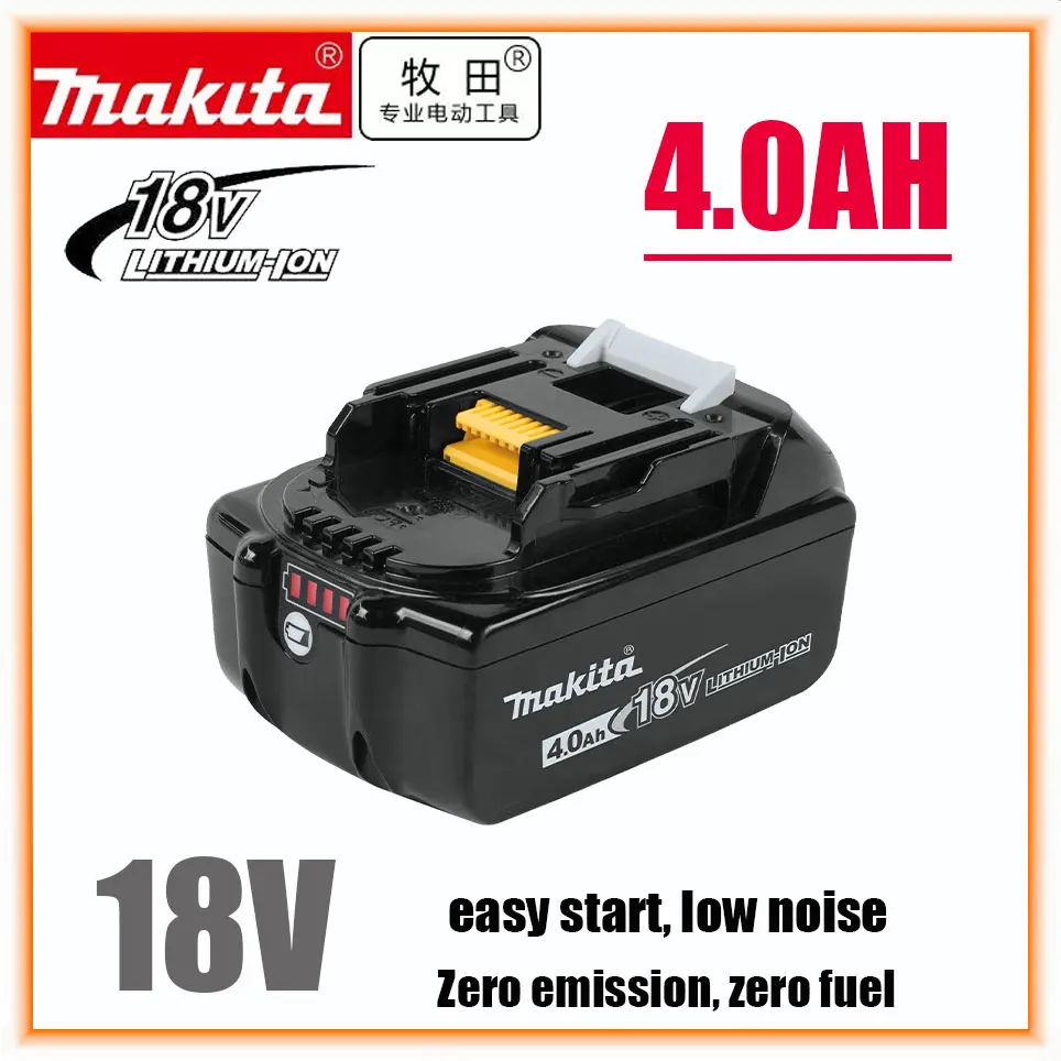 Makita оригинальный 18V 4.0AH 6.0AH перезаряжаемый Электроинструмент аккумулятор светодиодный Литий-ионная Замена LXT BL1860B BL1860 BL1850
Makita оригинальный 18V 4.0AH 6.0AH перезаряжаемый Электроинструмент аккумулятор светодиодный Литий-ионная Замена LXT BL1860B BL1860 BL1850