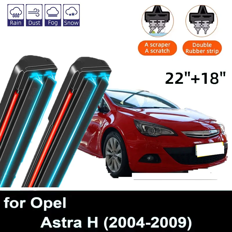 2PCS Car Wiper Blades for 2004-2009 Opel Astra H Front Windscreen Windshield Double Rubber Car Accessories 2006 2007 2008 2009
2PCS Car Wiper Blades for 2004-2009 Opel Astra H Front Windscreen Windshield Double Rubber Car Accessories 2006 2007 2008 2009