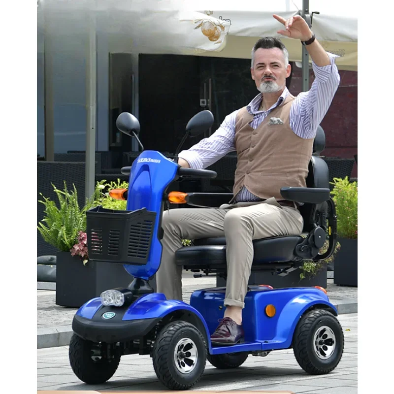 Elderly Scooter Four-Wheel Electric Vehicle Disabled Elderly Home Pick-up Children Battery Power Car
Elderly Scooter Four-Wheel Electric Vehicle Disabled Elderly Home Pick-up Children Battery Power Car