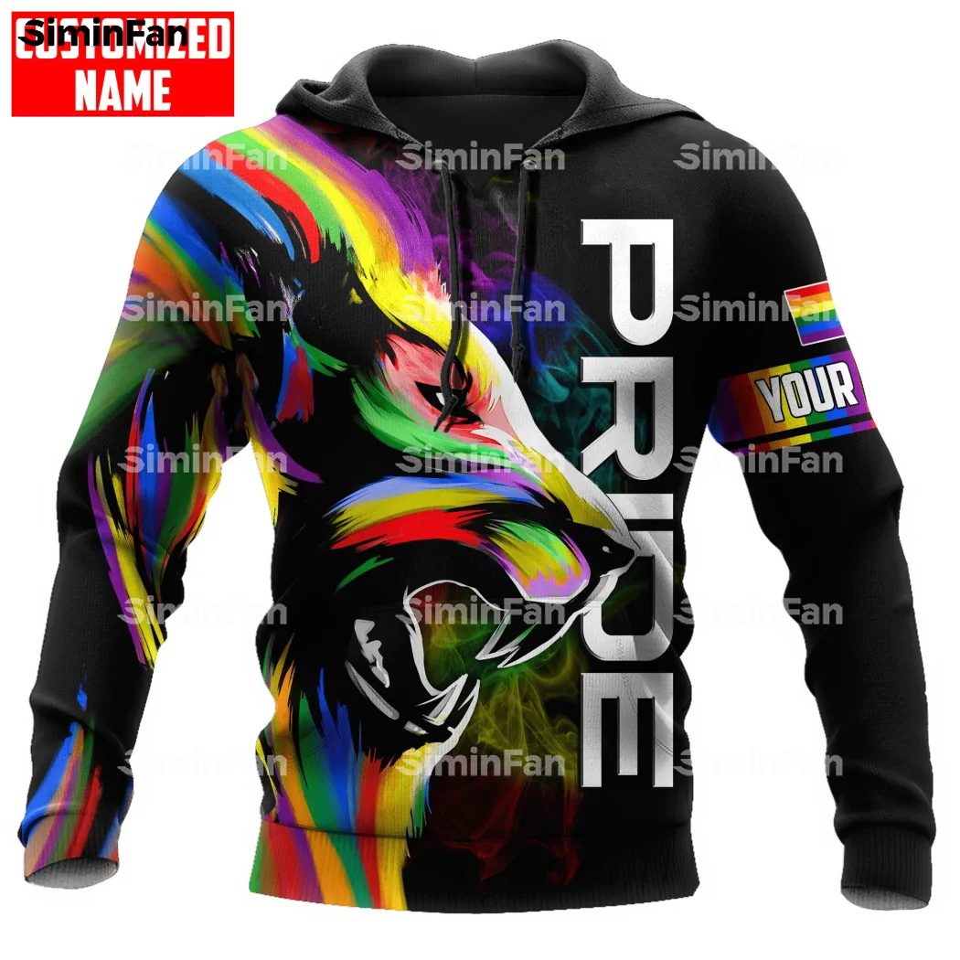 Черная Толстовка PRIDE LION ЛГБТ с красочным 3D принтом, куртка на молнии, Мужская Женская свитер с капюшоном, верхняя одежда унисекс 01
Черная Толстовка PRIDE LION ЛГБТ с красочным 3D принтом, куртка на молнии, Мужская Женская свитер с капюшоном, верхняя одежда унисекс 01