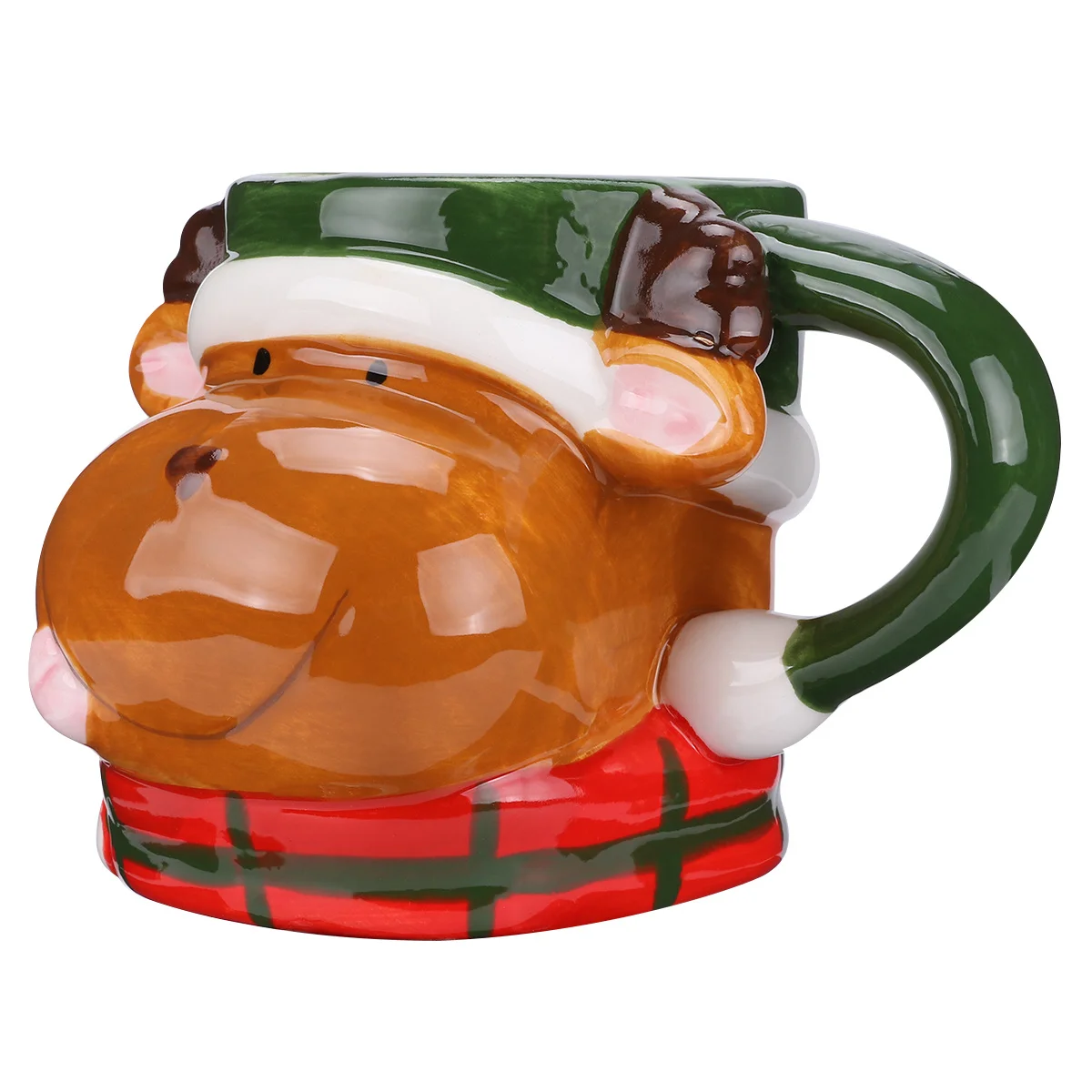 1Pcs Reindeer Ceramic Milk Mug Creative Christmas Cup Home Office Cafe Drinking Mug Gift Christmas Reindeer Cup 
1Pcs Reindeer Ceramic Milk Mug Creative Christmas Cup Home Office Cafe Drinking Mug Gift Christmas Reindeer Cup