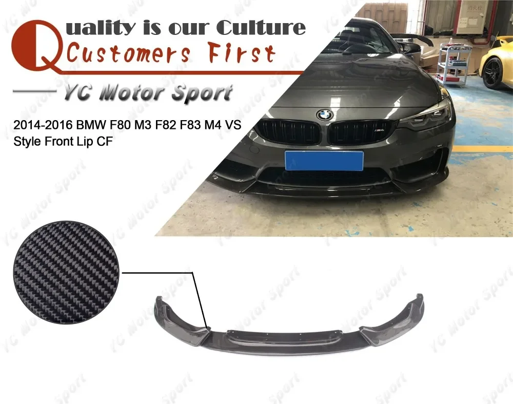 Car Accessories Carbon Fiber VS Style Front Lip Fit For 2014-2017 F80 M3 F82 F83 M4 Front Lower Splitter Lip
Car Accessories Carbon Fiber VS Style Front Lip Fit For 2014-2017 F80 M3 F82 F83 M4 Front Lower Splitter Lip