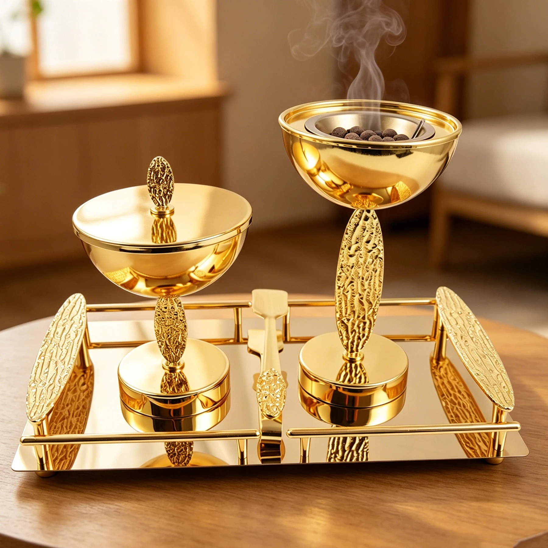 High-Performance Frameless Burner for Bakhoor, 4 PCs, Gold-metal Furnace, Cone Burner
High-Performance Frameless Burner for Bakhoor, 4 PCs, Gold-metal Furnace, Cone Burner