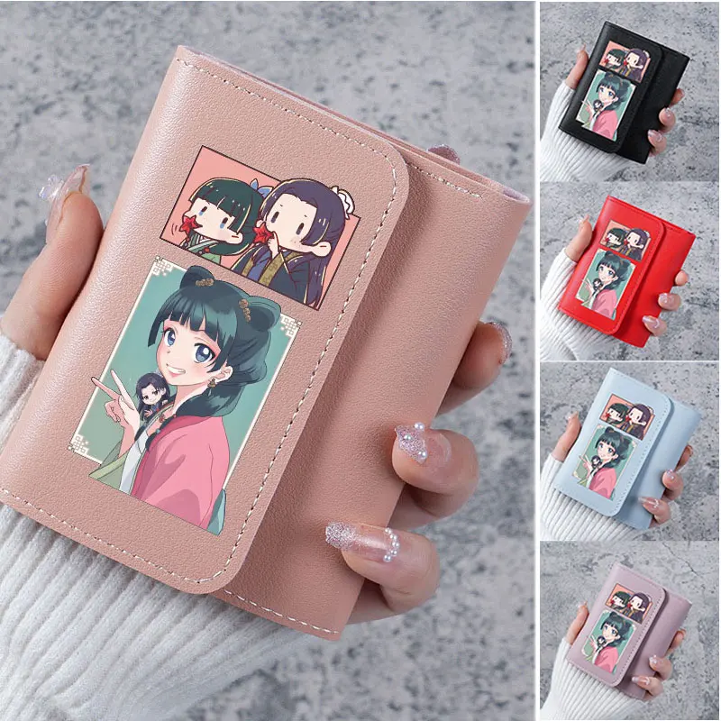 The Apothecary Diaries Leather Small Wallet with Hasp for Women Short Simple Purse Fashion Ultra Thin Credit Card Bag Coin Purse
The Apothecary Diaries Leather Small Wallet with Hasp for Women Short Simple Purse Fashion Ultra Thin Credit Card Bag Coin Purse