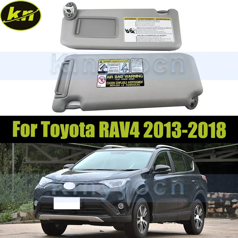 Gray Sun Visor For Toyota RAV4 2013-2018 Side Shade Sunvisor With Mirror 74320-42595-B1 74310-42593-B1
Gray Sun Visor For Toyota RAV4 2013-2018 Side Shade Sunvisor With Mirror 74320-42595-B1 74310-42593-B1