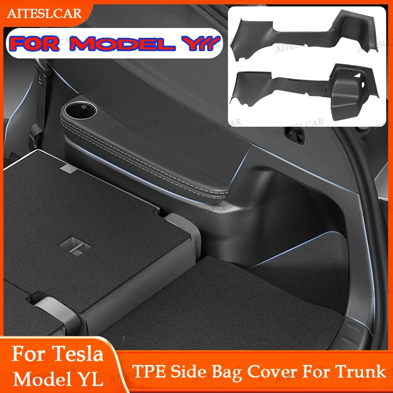 For Tesla Model Y L Launch Trunk Side Guards TPE Full Cover Fluff Surface Corner Protection Pads Interior Protector Accessories
For Tesla Model Y L Launch Trunk Side Guards TPE Full Cover Fluff Surface Corner Protection Pads Interior Protector Accessories