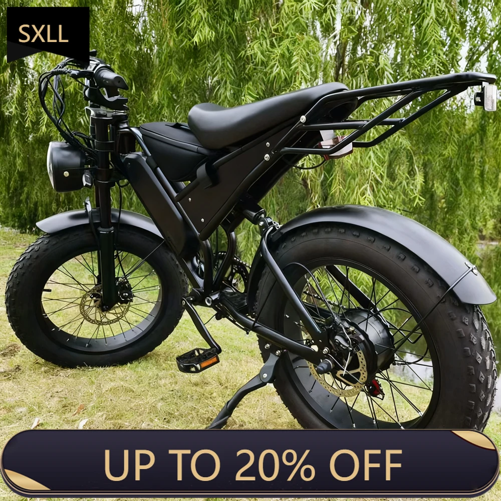 SXLL V8 V20 250W Electric Bike Adult Fat Tire Disc Brakes Electric Cheap Bicycle Electric Mountain Bike
SXLL V8 V20 250W Electric Bike Adult Fat Tire Disc Brakes Electric Cheap Bicycle Electric Mountain Bike
