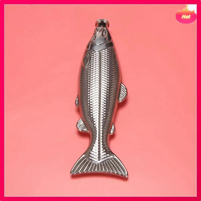 ABYP 5 Set Fish-Shape Hip Flask 5Oz Bottle Mini Pocket Flask Stainless Steel Party Drinkware For Outdoor
ABYP 5 Set Fish-Shape Hip Flask 5Oz Bottle Mini Pocket Flask Stainless Steel Party Drinkware For Outdoor