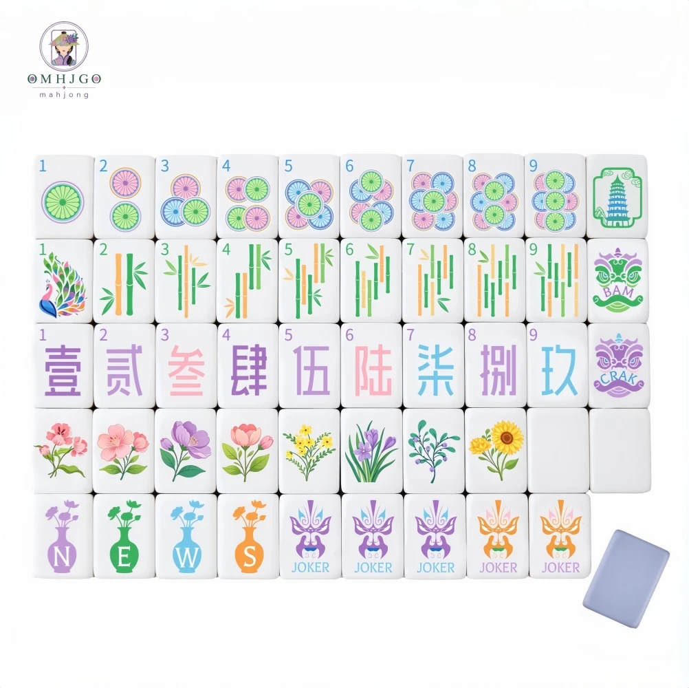 Factory Direct Taro Purple American Mahjong Set 4-Layer Acrylic Grey Blue Engraved Mah Jongg Tiles for Family& Board Games
Factory Direct Taro Purple American Mahjong Set 4-Layer Acrylic Grey Blue Engraved Mah Jongg Tiles for Family& Board Games
