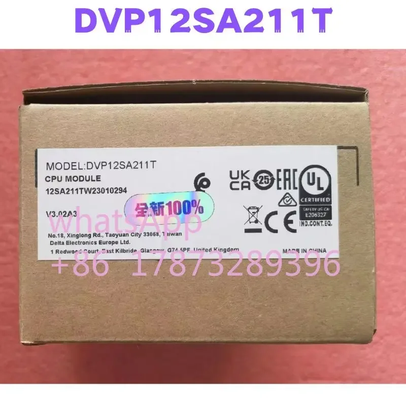 DVP12SA211T PLC Module Tested OK
DVP12SA211T PLC Module Tested OK