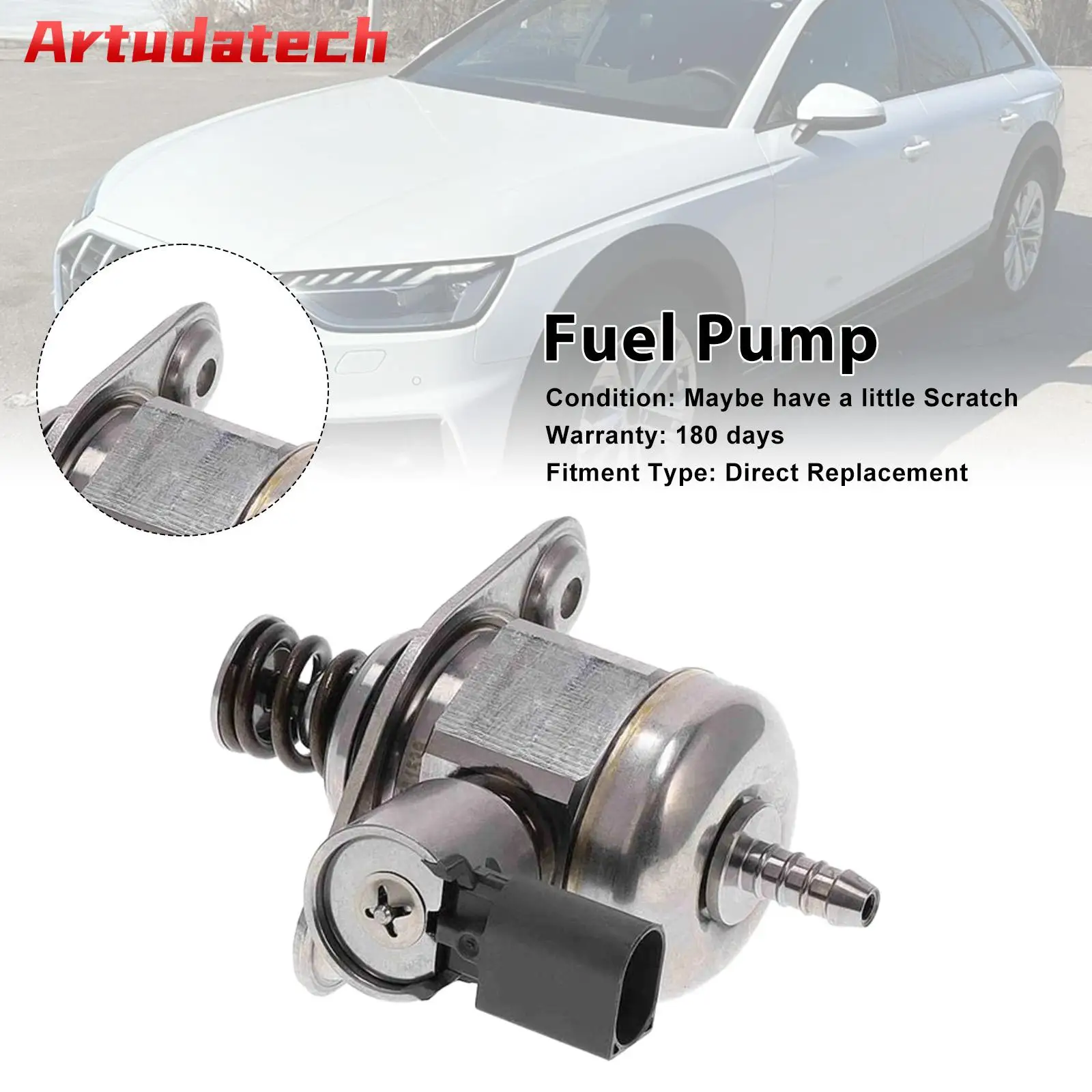 Artudatech High Pressure Fuel Pump 06K127028B Fit for AUDI A4 A5 A6 A7 Fit for VW Touareg 06K 127 028 B 06K 127 028 D
Artudatech High Pressure Fuel Pump 06K127028B Fit for AUDI A4 A5 A6 A7 Fit for VW Touareg 06K 127 028 B 06K 127 028 D