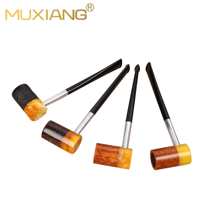 MUXIANG Briar wood pipe Pre-order items Slender metal tube
MUXIANG Briar wood pipe Pre-order items Slender metal tube