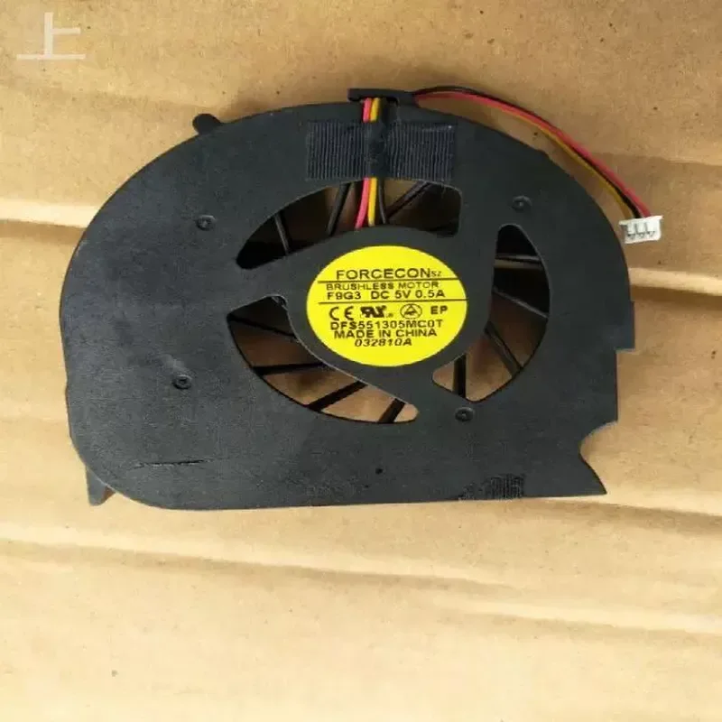 New Original Notebook Fan for F9G3 DC 5V 0.5A DFS551305MC0T with Three Wires
New Original Notebook Fan for F9G3 DC 5V 0.5A DFS551305MC0T with Three Wires