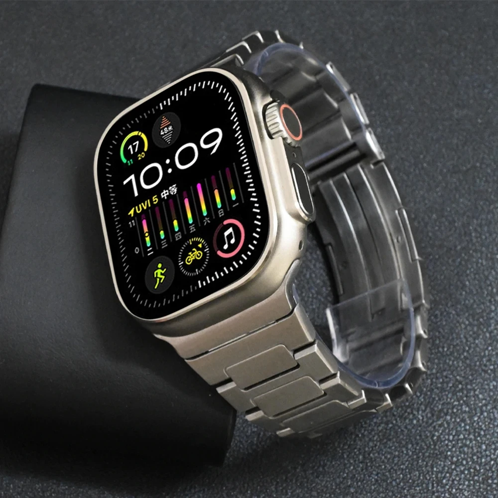 Звеньевой браслет для Apple Watch Band 49 мм 45 мм 44 42, ремешок из нержавеющей стали для iWatch Series 9 8 7 41 мм 6 5 4 se 40 мм, аксессуары
Звеньевой браслет для Apple Watch Band 49 мм 45 мм 44 42, ремешок из нержавеющей стали для iWatch Series 9 8 7 41 мм 6 5 4 se 40 мм, аксессуары