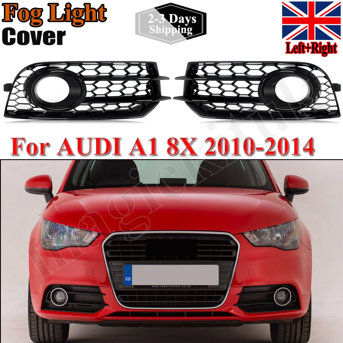 Magickit For Audi A1 8X 2010 2011 2012 2013 2014 Honeycomb Mesh Car Front Bumper Fog Lamp Grille Frame8X0807681A 8X0807682A
Magickit For Audi A1 8X 2010 2011 2012 2013 2014 Honeycomb Mesh Car Front Bumper Fog Lamp Grille Frame8X0807681A 8X0807682A