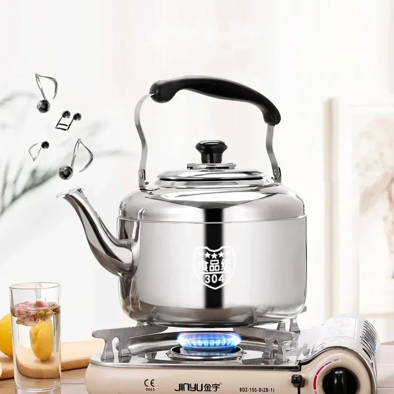 Stainless Steel Kettle Sounding Large Capacity Whistle Gas Gas Induction Cooker Teapot Kettle Metal Tea Kettle Camp Kitchen Hot
Stainless Steel Kettle Sounding Large Capacity Whistle Gas Gas Induction Cooker Teapot Kettle Metal Tea Kettle Camp Kitchen Hot