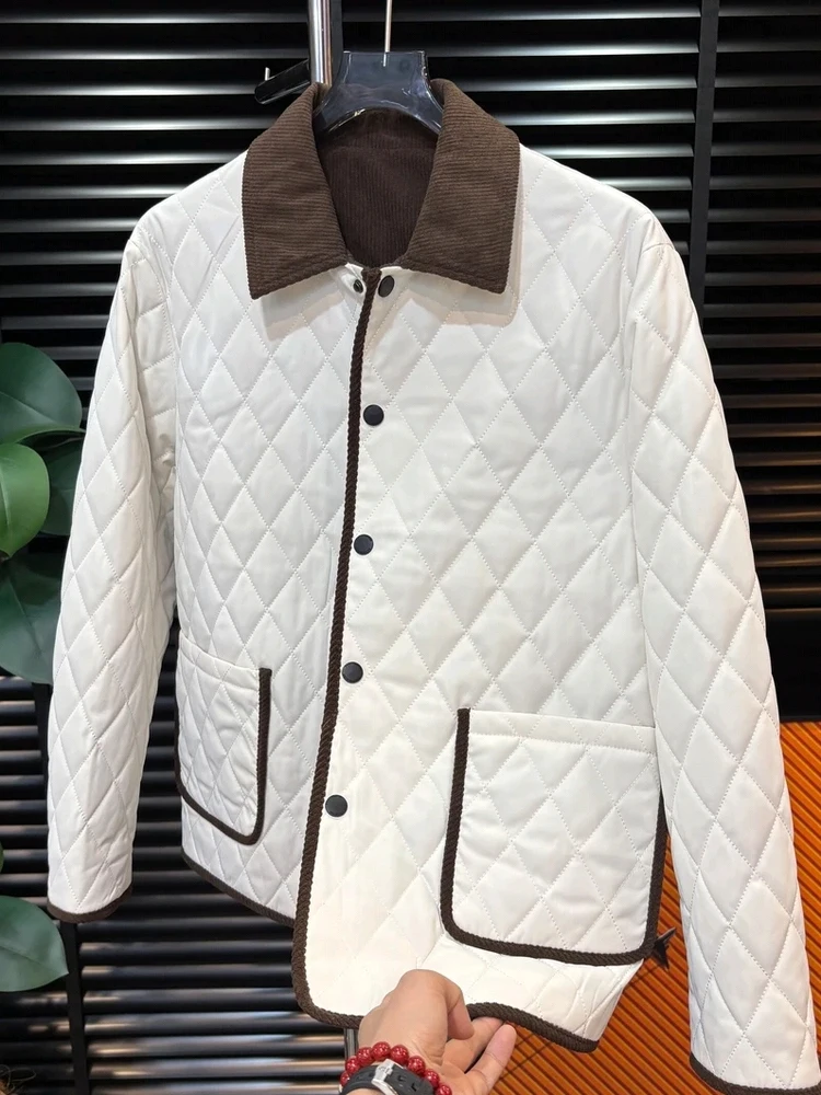 Осень-зима, новое мужское пальто с откидным воротником и завязками из хлопка с добавлением бирюта, высококачественное деловое универсальное длинное пальто-стойка...
Осень-зима, новое мужское пальто с откидным воротником и завязками из хлопка с добавлением бирюта, высококачественное деловое универсальное длинное пальто-стойка...