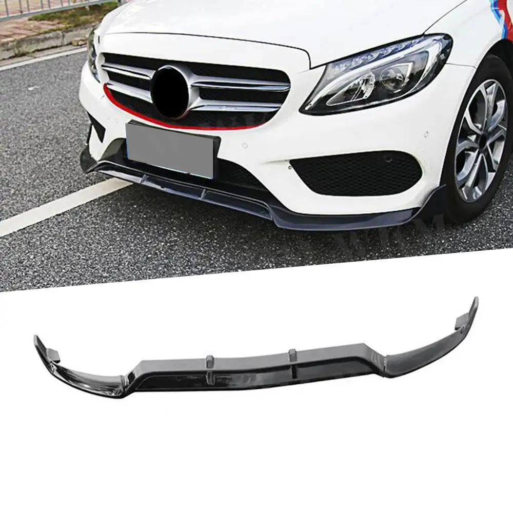 Gloss Black ABS Front Bumper Lip Spoiler For Benz W205 C205 C200 C300 C43 AMG 2014-2020 Three-section Head Bumper Chin Splitters
Gloss Black ABS Front Bumper Lip Spoiler For Benz W205 C205 C200 C300 C43 AMG 2014-2020 Three-section Head Bumper Chin Splitters