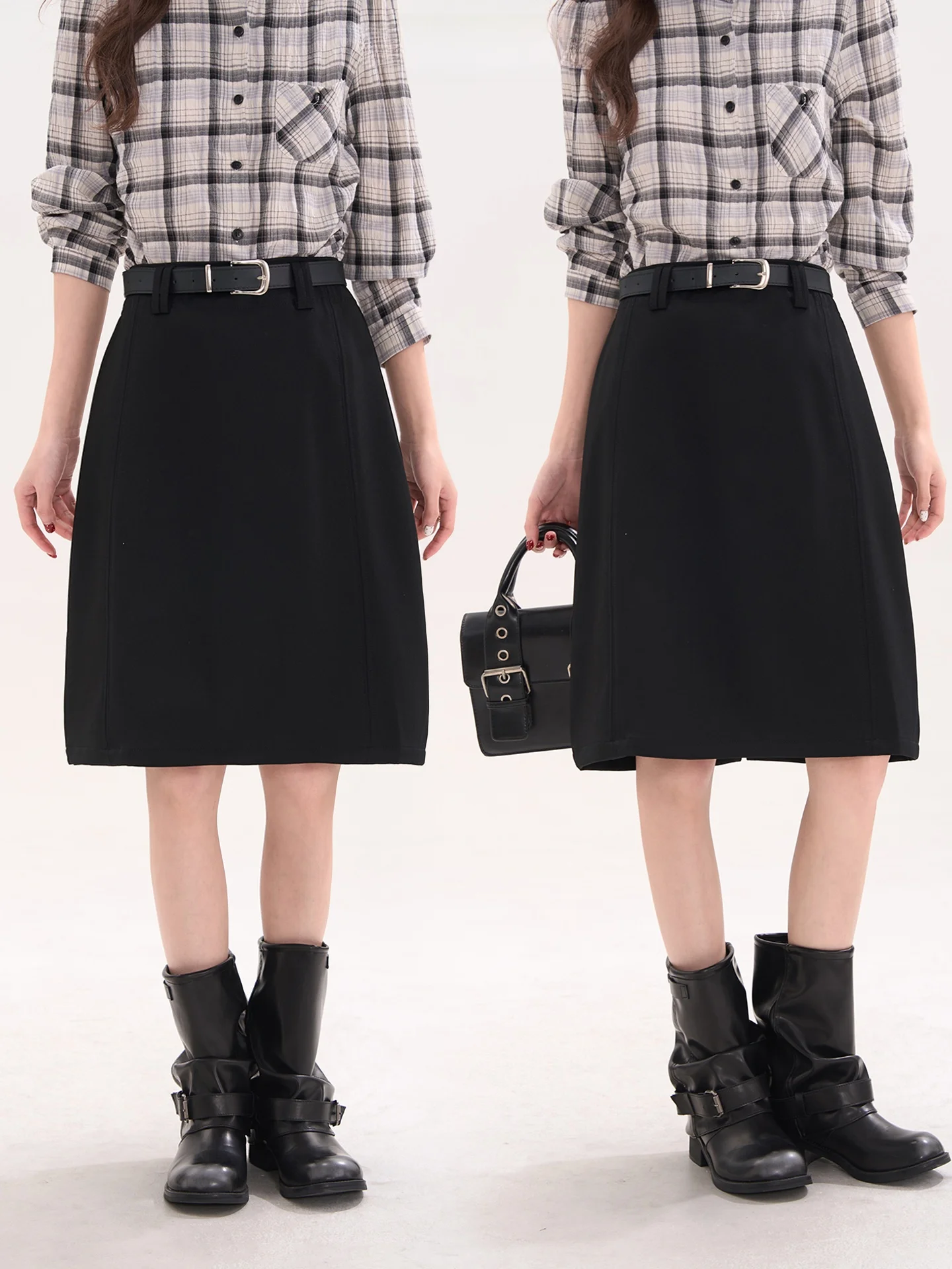 Elegant High Waist Commute Suit Skirt A-Line Midi Skirt Women's Spring Summer Polyester Fabric Business Casual Style
Elegant High Waist Commute Suit Skirt A-Line Midi Skirt Women's Spring Summer Polyester Fabric Business Casual Style