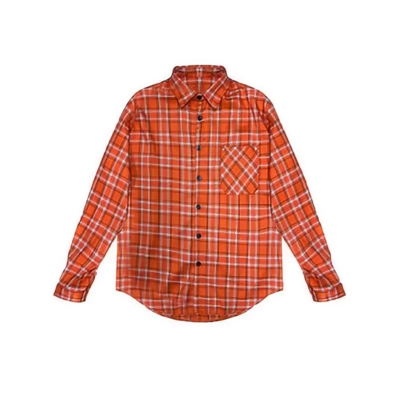 NUOMICI, оранжевая клетчатая рубашка в американском стиле хип-хоп для женщин, тренд лета и осени 2024, модная свободная повседневная стильная рубашка с допамином, куртка-рубашка
NUOMICI, оранжевая клетчатая рубашка в американском стиле хип-хоп для женщин, тренд лета и осени 2024, модная свободная повседневная стильная рубашка с допамином, куртка-рубашка