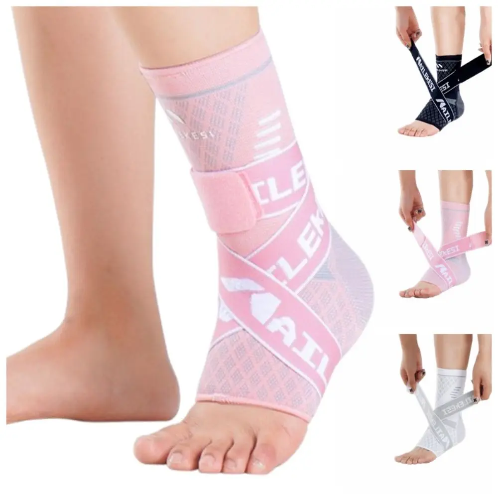 Adjustable Ankle Support Sleeve Elastic Belt Nylon Sports Ankle Protector Foot Strap Breathable Ankle Compression Sock
Adjustable Ankle Support Sleeve Elastic Belt Nylon Sports Ankle Protector Foot Strap Breathable Ankle Compression Sock