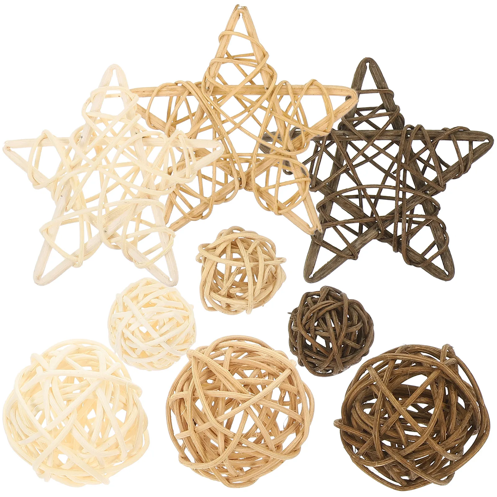 9 Pcs Imitation Rattan Balls naments Plastic DIY Crafts Photo Props Home Decor Vase Filler Wedding Christmas
9 Pcs Imitation Rattan Balls naments Plastic DIY Crafts Photo Props Home Decor Vase Filler Wedding Christmas