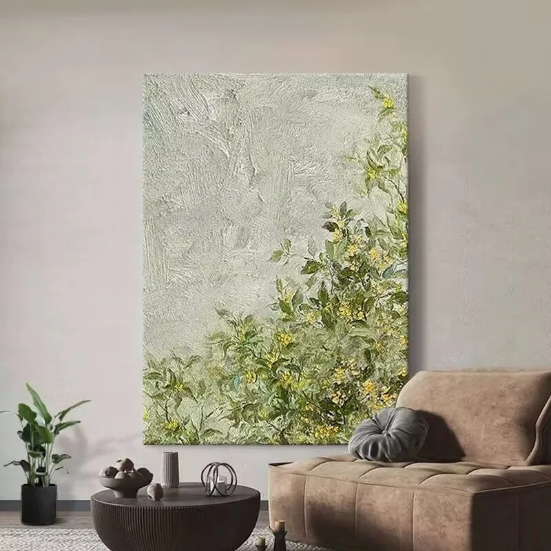 Abstract Art Green Plants, Flowers, Living Room Decoration,100% Handmade,Hanging Picture for Indoor Home Decoration,Porch Mural
Abstract Art Green Plants, Flowers, Living Room Decoration,100% Handmade,Hanging Picture for Indoor Home Decoration,Porch Mural