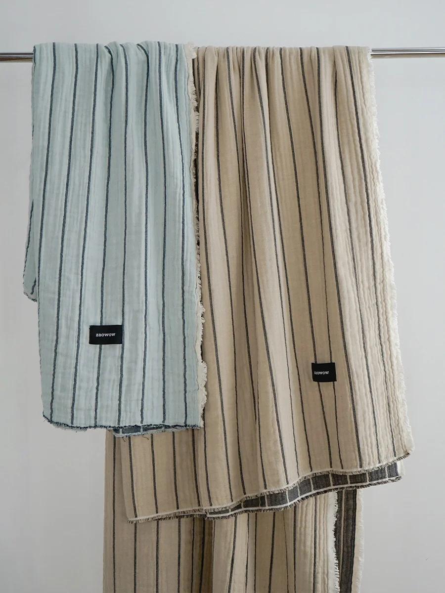 Blue Cotton Stripe Cover Blanket Multi-Functional Sofa Cover Cloth Dustproof Breathable All Seasons Pure Cotton Bedspread
Blue Cotton Stripe Cover Blanket Multi-Functional Sofa Cover Cloth Dustproof Breathable All Seasons Pure Cotton Bedspread
