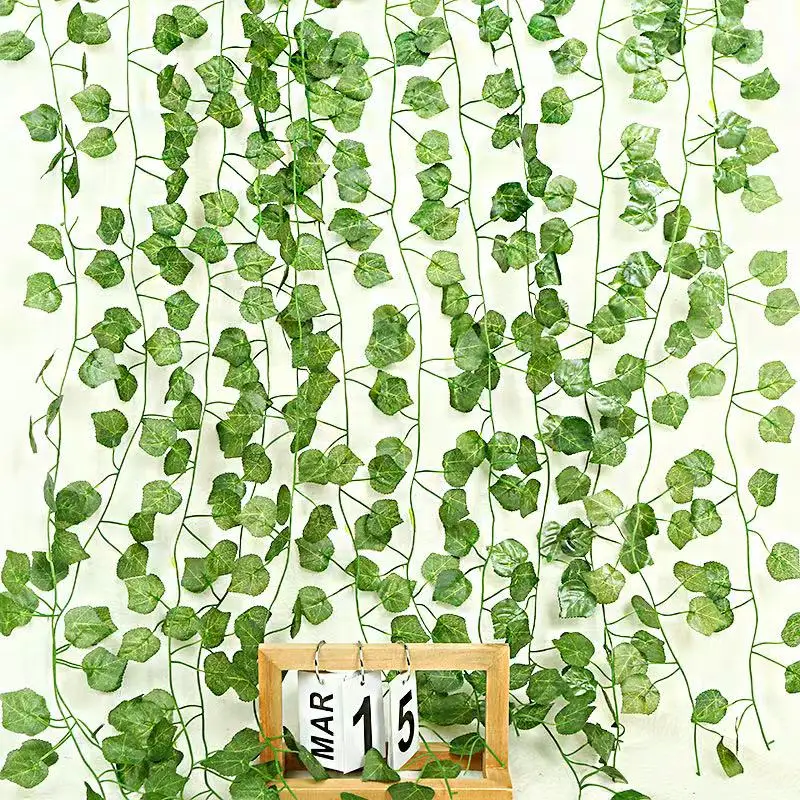 230cm Leaves Vine Artificial Hanging Plants Liana Silk Fake Ivy Leave for Wall Green Garland Decoration Home Decor Party Vine
230cm Leaves Vine Artificial Hanging Plants Liana Silk Fake Ivy Leave for Wall Green Garland Decoration Home Decor Party Vine