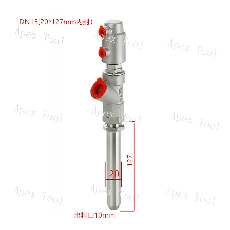 304 Stainless Steel Liquid Filling Machine Anti-drip Head Discharge Valve DN15
304 Stainless Steel Liquid Filling Machine Anti-drip Head Discharge Valve DN15