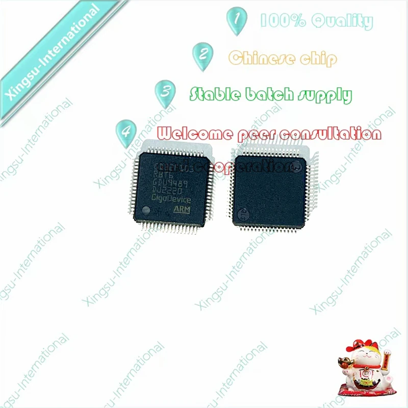 1PCS/Piece GD32F103RBT6 Chips Made In China Replace STM32F103RBT6 Microcontroller 32-bit
1PCS/Piece GD32F103RBT6 Chips Made In China Replace STM32F103RBT6 Microcontroller 32-bit