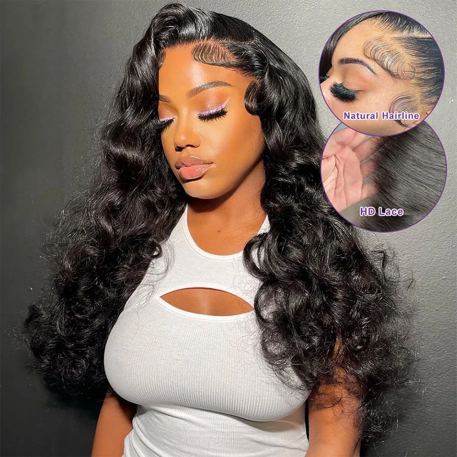 Loose Wave 13x4 Transparent Lace Front Wig Body Wave 13x6 HD Lace Frontal Wig 30 40 Inch Brazilian Human Hair Wigs For Women
Loose Wave 13x4 Transparent Lace Front Wig Body Wave 13x6 HD Lace Frontal Wig 30 40 Inch Brazilian Human Hair Wigs For Women