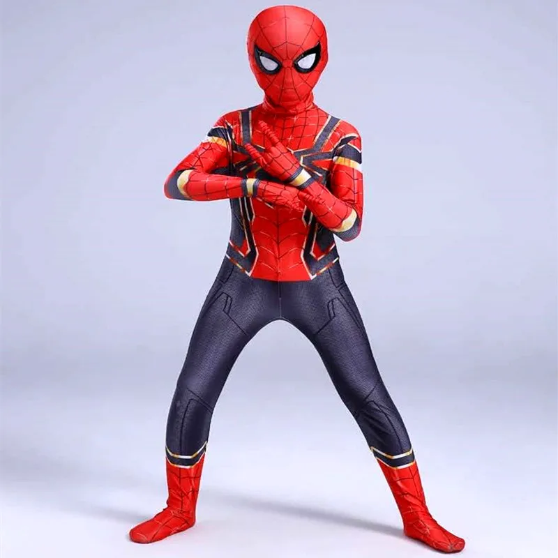 Spider Man Tight Little Black Spider Miles Children's Boys jumpsuit Extraordinary Halloween cosplay costume
Spider Man Tight Little Black Spider Miles Children's Boys jumpsuit Extraordinary Halloween cosplay costume