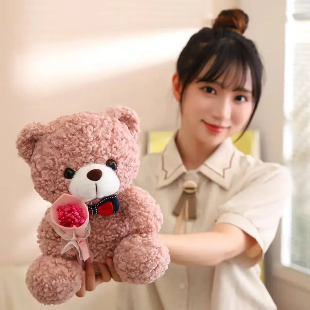 PP Cotton Hug Bouquet Bear Plush Toy Soft Fluffy Bow Tie Bear Plush Doll Comfortable Collection Animal Bear Doll
PP Cotton Hug Bouquet Bear Plush Toy Soft Fluffy Bow Tie Bear Plush Doll Comfortable Collection Animal Bear Doll