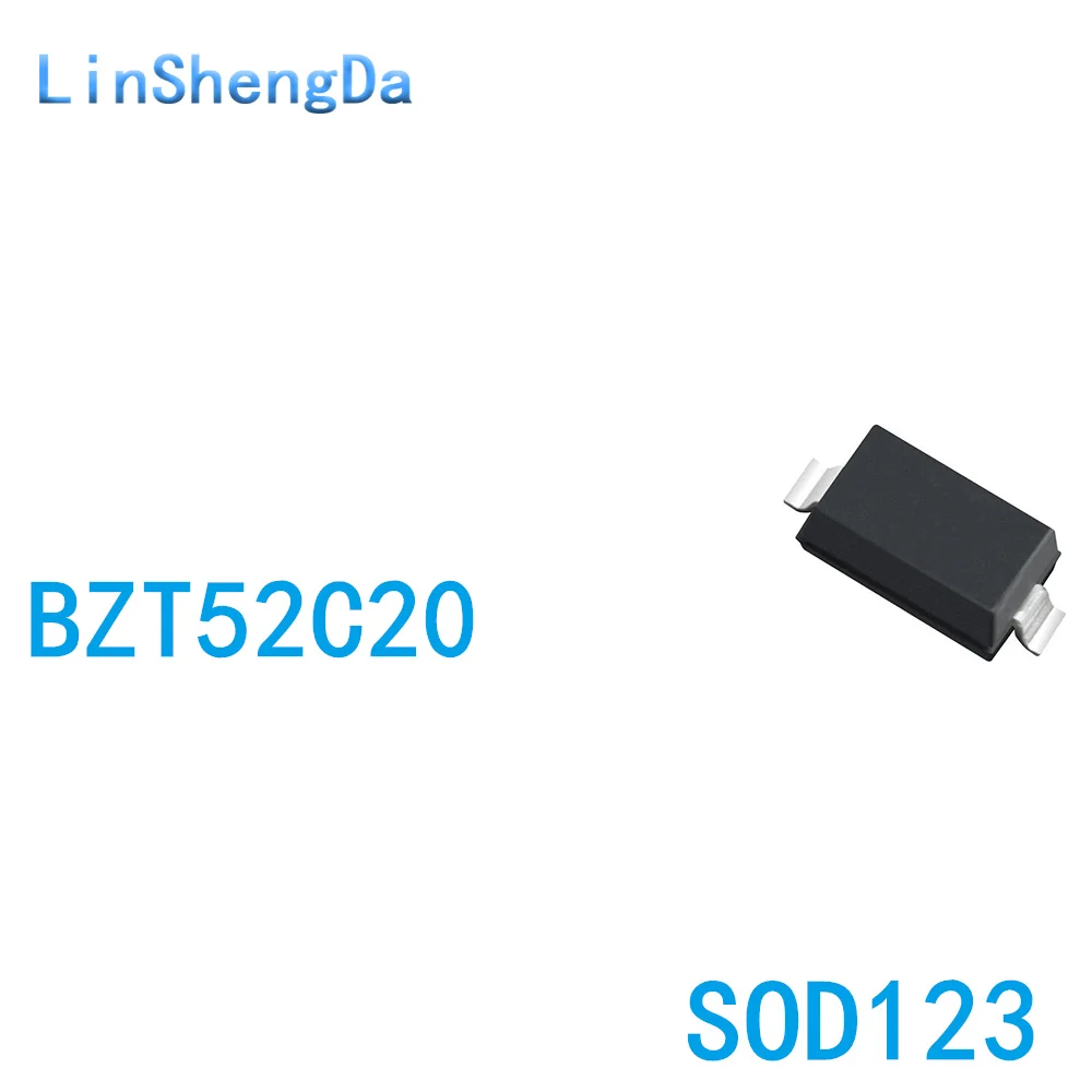 SMD диод регулятора напряжения BZT52C20 20 в SOD123 1206 WM 1 диск 3K = 130 юаней
SMD диод регулятора напряжения BZT52C20 20 в SOD123 1206 WM 1 диск 3K = 130 юаней