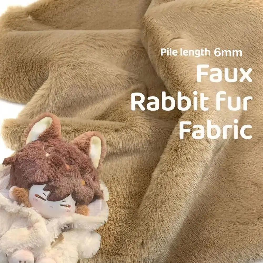50x50cm Rabbit Fur Fabric Thickened Encrypted Faux Rabbit Fur Polyester Short Hair Faux Fur Fabric Doll Cotton Doll Material
50x50cm Rabbit Fur Fabric Thickened Encrypted Faux Rabbit Fur Polyester Short Hair Faux Fur Fabric Doll Cotton Doll Material