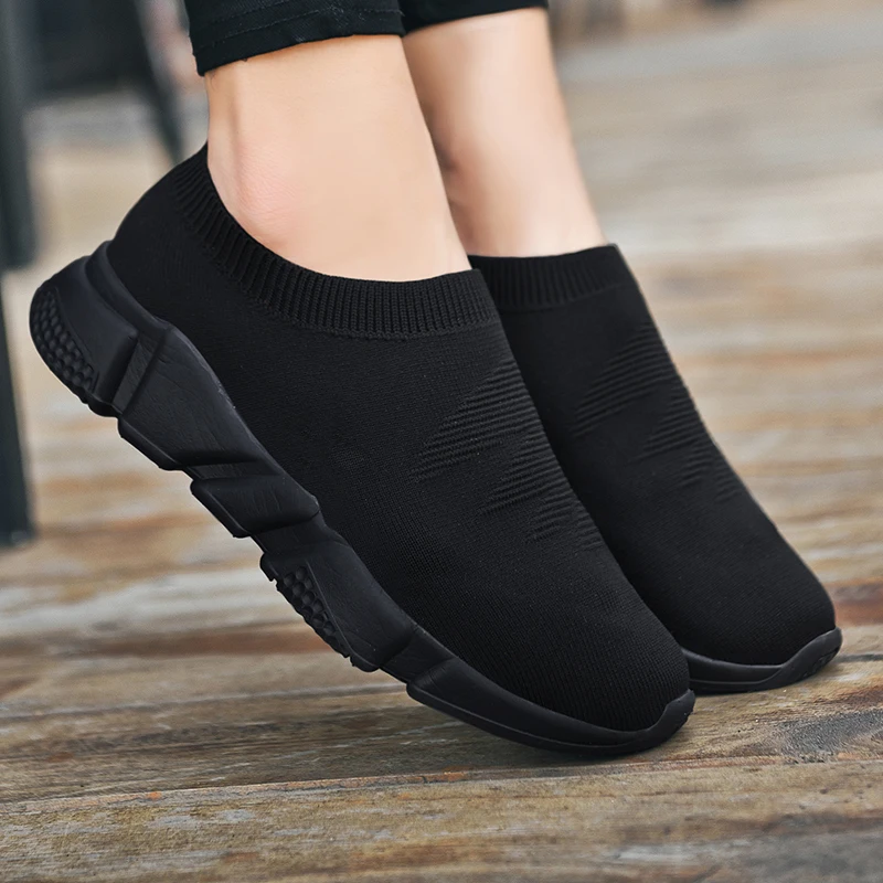 Sneakers Women Shoes Knitting Sock Women Lightweight Casual Slip On Flat Laides Shoes Woman Size Loafers Walking Famela
Sneakers Women Shoes Knitting Sock Women Lightweight Casual Slip On Flat Laides Shoes Woman Size Loafers Walking Famela