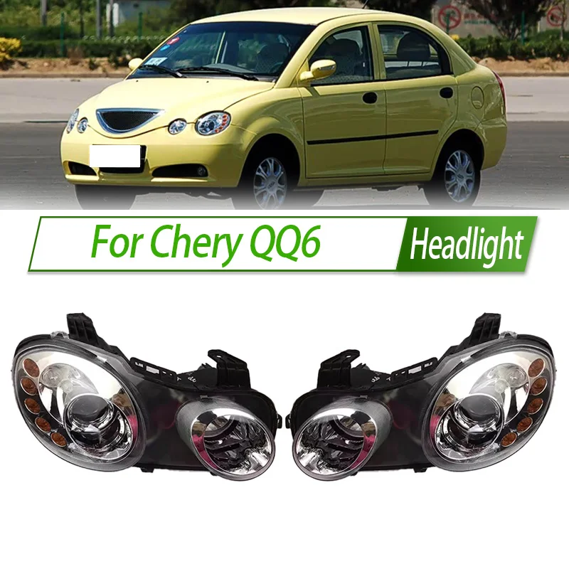 For Chery QQ6 LED Headlight Assembly OEM Style Front Headlamp Bulb Socket Plug & Play Replacement
For Chery QQ6 LED Headlight Assembly OEM Style Front Headlamp Bulb Socket Plug & Play Replacement