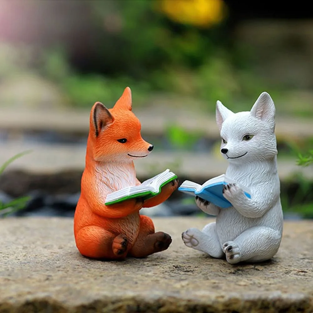 Cute Nine Tailed Animal Figurine Handicraft Unique Animal Sculpture Toys Resin Crafts Garden Animal Statue
Cute Nine Tailed Animal Figurine Handicraft Unique Animal Sculpture Toys Resin Crafts Garden Animal Statue