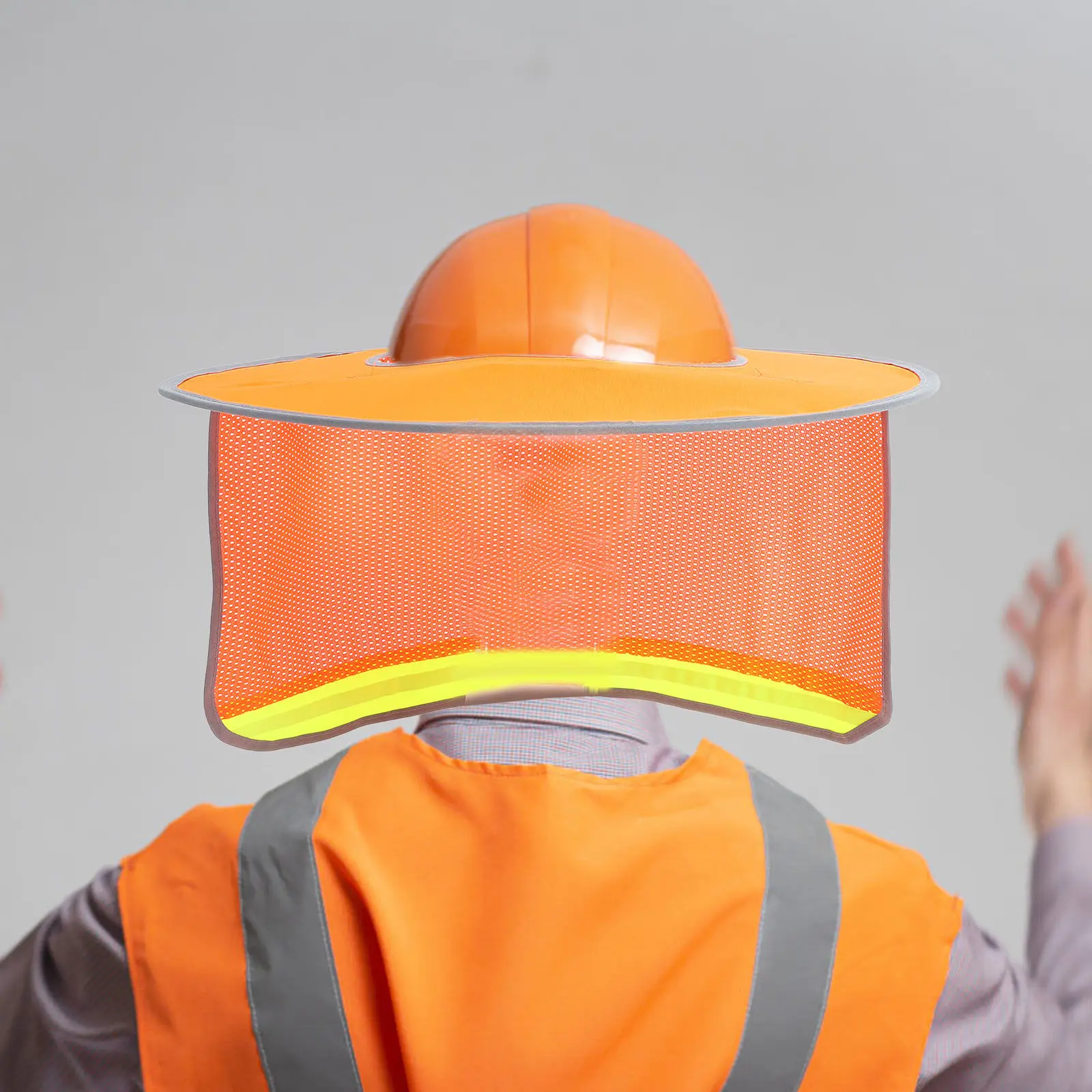 2Pcs Full Brim Hard Hat Sun Shade Wide Brim Uv Protection Breathable Mesh Foldable Lightweight Construction Outdoor Work Safety
2Pcs Full Brim Hard Hat Sun Shade Wide Brim Uv Protection Breathable Mesh Foldable Lightweight Construction Outdoor Work Safety