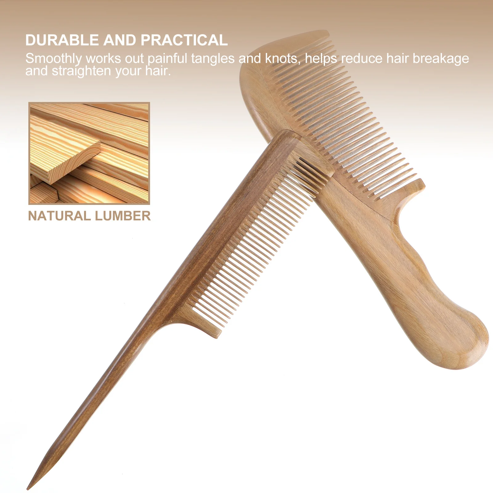 2 шт., расчески для волос из сандалового дерева с широкими зубьями, натуральный деревянный материал, мягкие распутывающие большие парикмахерские расчески, подходящие для волос
2 шт., расчески для волос из сандалового дерева с широкими зубьями, натуральный деревянный материал, мягкие распутывающие большие парикмахерские расчески, подходящие для волос