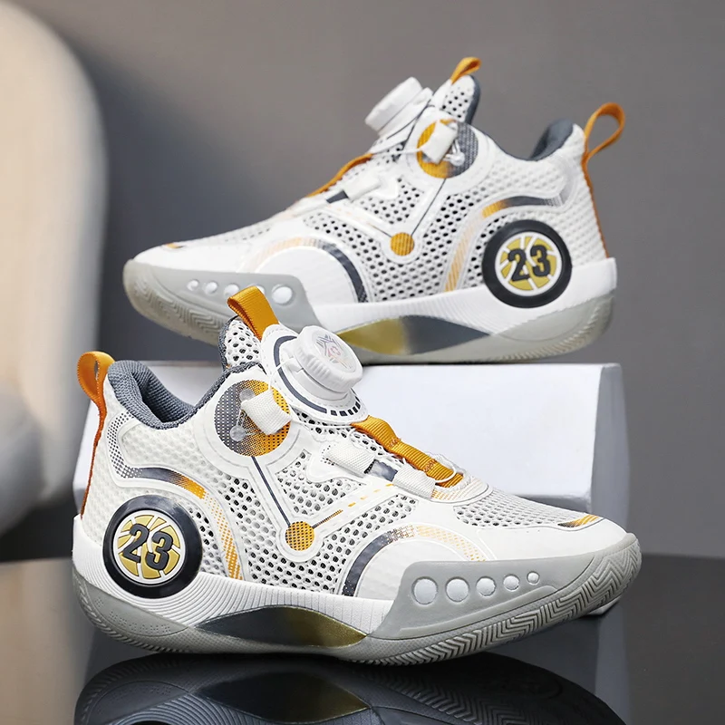 New Boys Brand Basketball Shoes for Kids Sneakers Thick Sole Non-slip Children Sports Shoes Child Boy Basket Trainer Shoes 40
New Boys Brand Basketball Shoes for Kids Sneakers Thick Sole Non-slip Children Sports Shoes Child Boy Basket Trainer Shoes 40