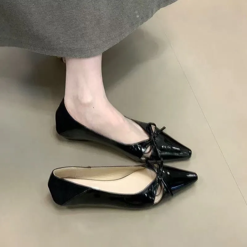 Women's Pointed Toe Shoes 2026 Spring Autumn New Versatile Gentle Match Evening Shoes
Women's Pointed Toe Shoes 2026 Spring Autumn New Versatile Gentle Match Evening Shoes